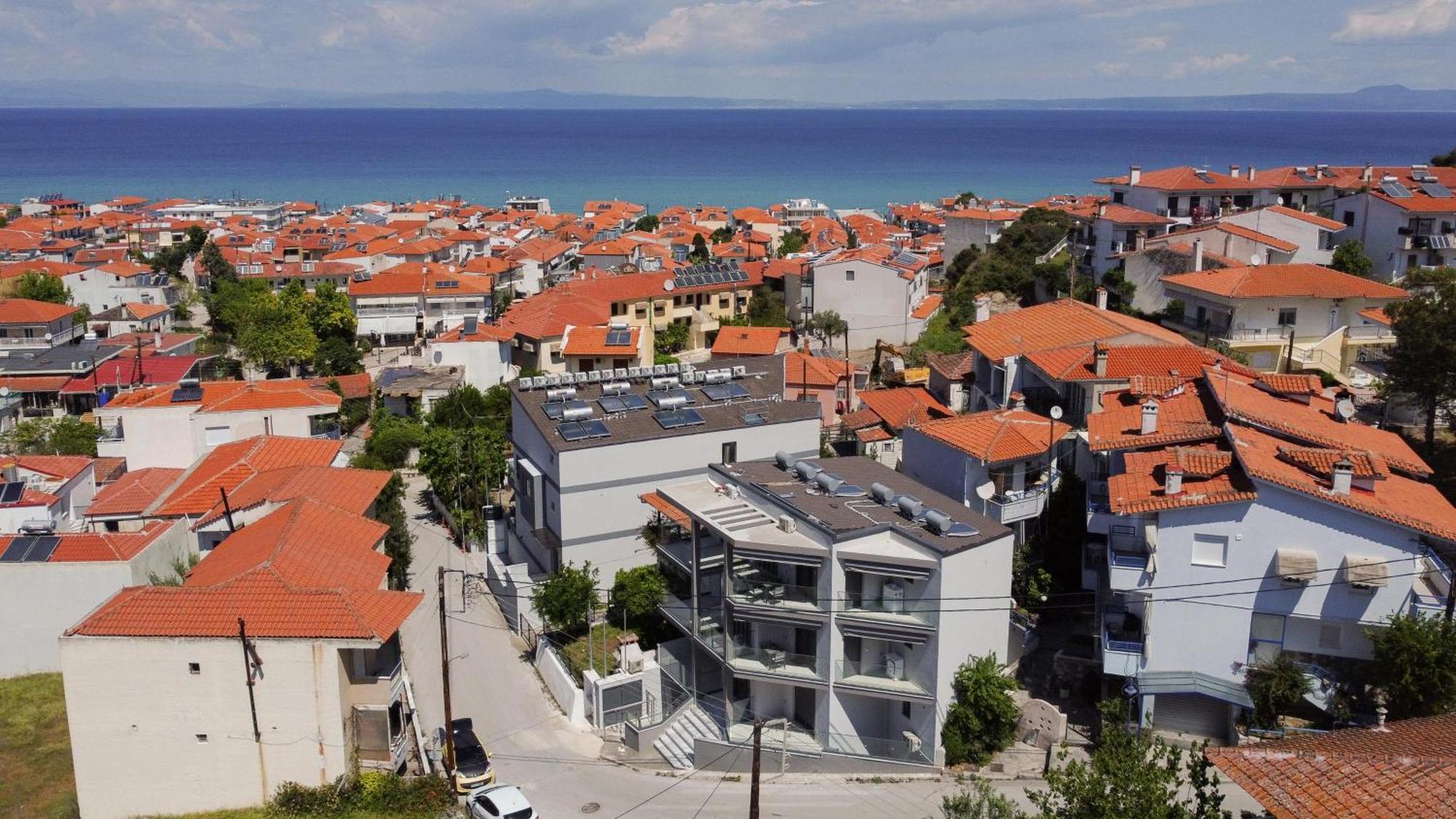 Avgerinos Apartments 波利克罗诺 外观 照片